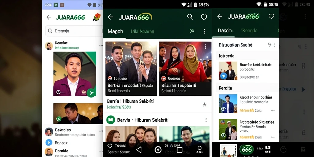 Tampilan antarmuka JUARA666 yang menarik dan informatif.