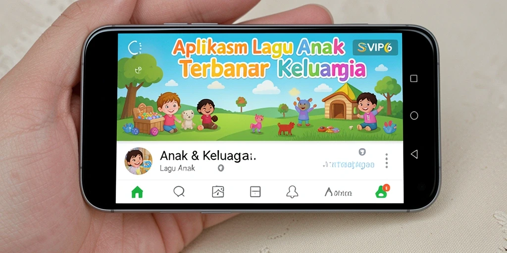 Antarmuka SVIP6 yang ceria dan ramah anak.