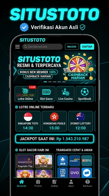 Halaman Resmi situstoto untuk Pengguna Android